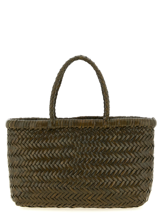 Flat Gora Hand Bags Green