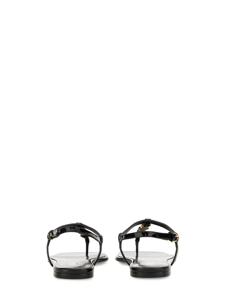 Versace Flat Shoes - Black | Wanan Luxury