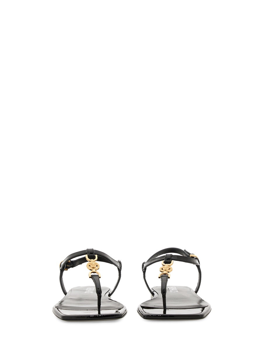 Versace Flat Shoes - Black | Wanan Luxury