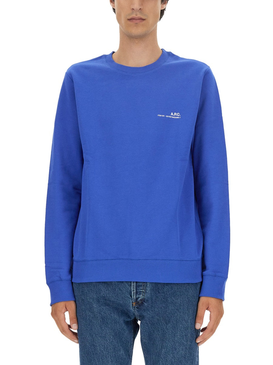 A.P.C. Sweatshirts - Blue | Wanan Luxury