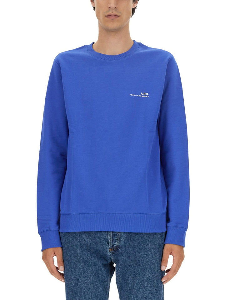 A.P.C. Sweatshirts - Blue | Wanan Luxury