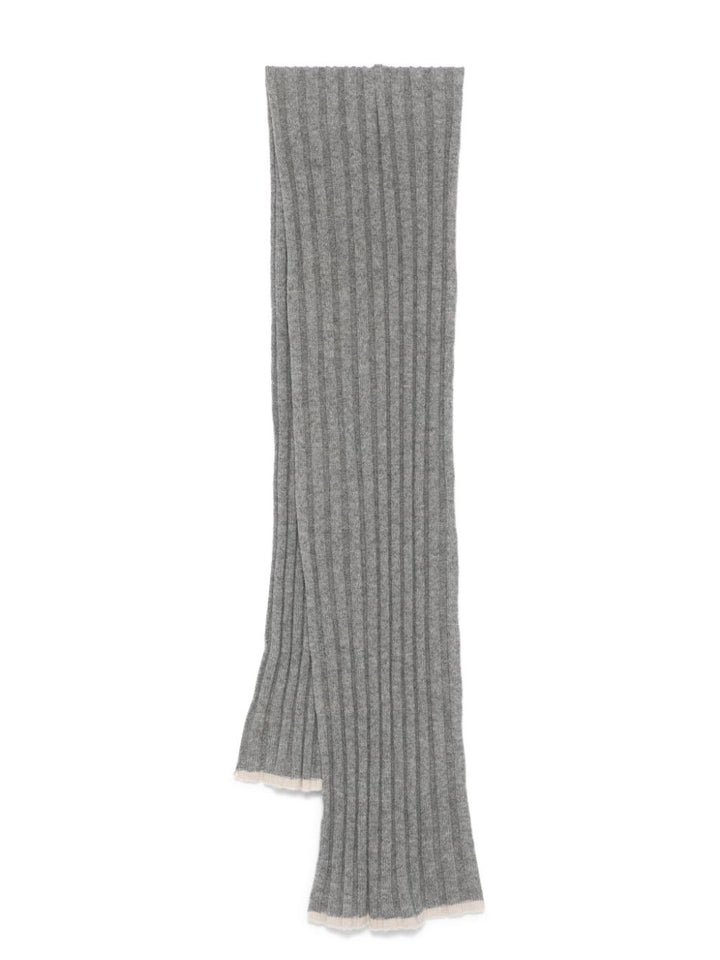 Brunello Cucinelli Scarves - Grey | 1bb20e9417e729bcca18cccedd26c9b2726624da