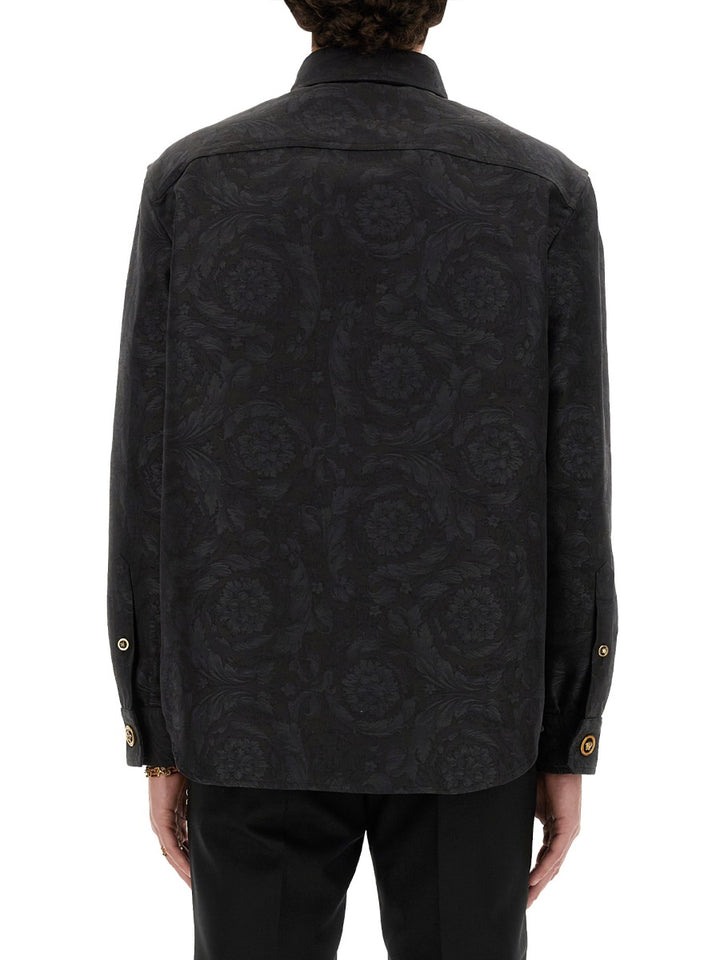 Versace Shirts - Black | Wanan Luxury