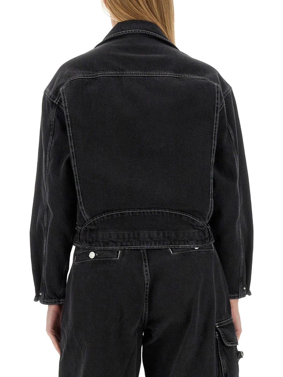 Moschino Jeans Jackets - Black | Wanan Luxury