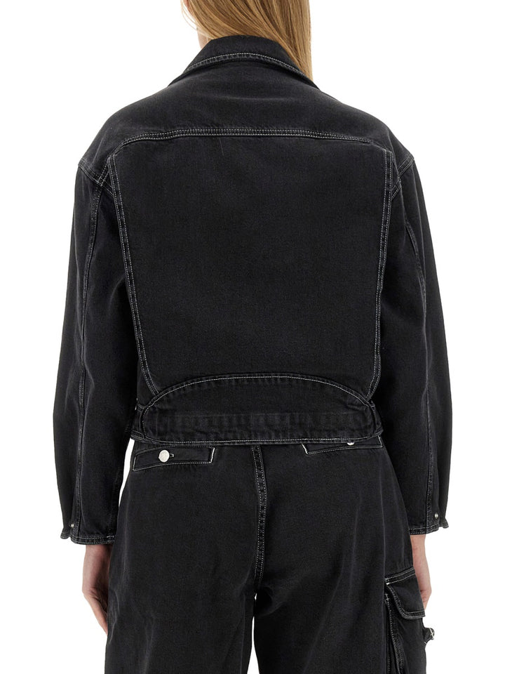 Moschino Jeans Jackets - Black | Wanan Luxury