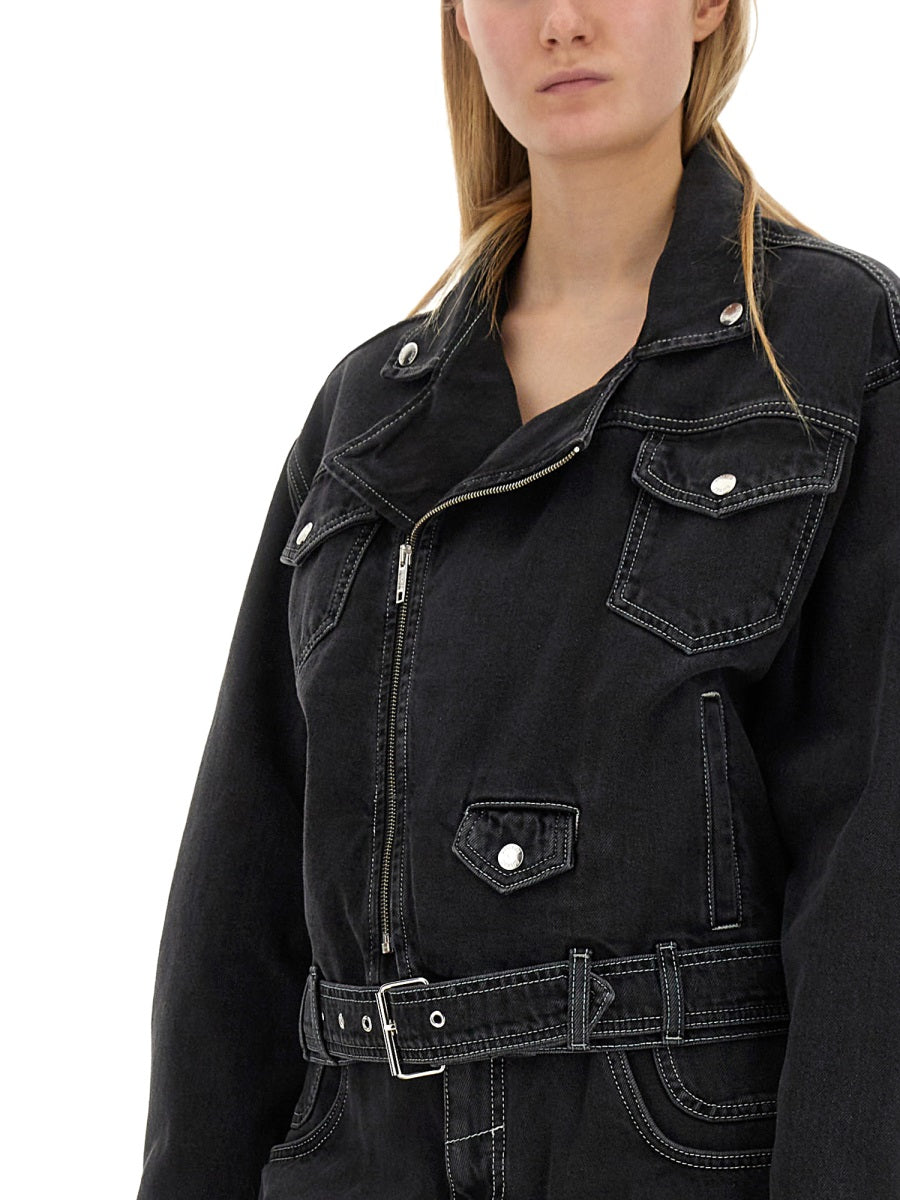 Moschino Jeans Jackets - Black | Wanan Luxury