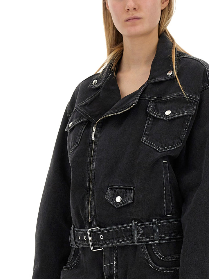 Moschino Jeans Jackets - Black | Wanan Luxury
