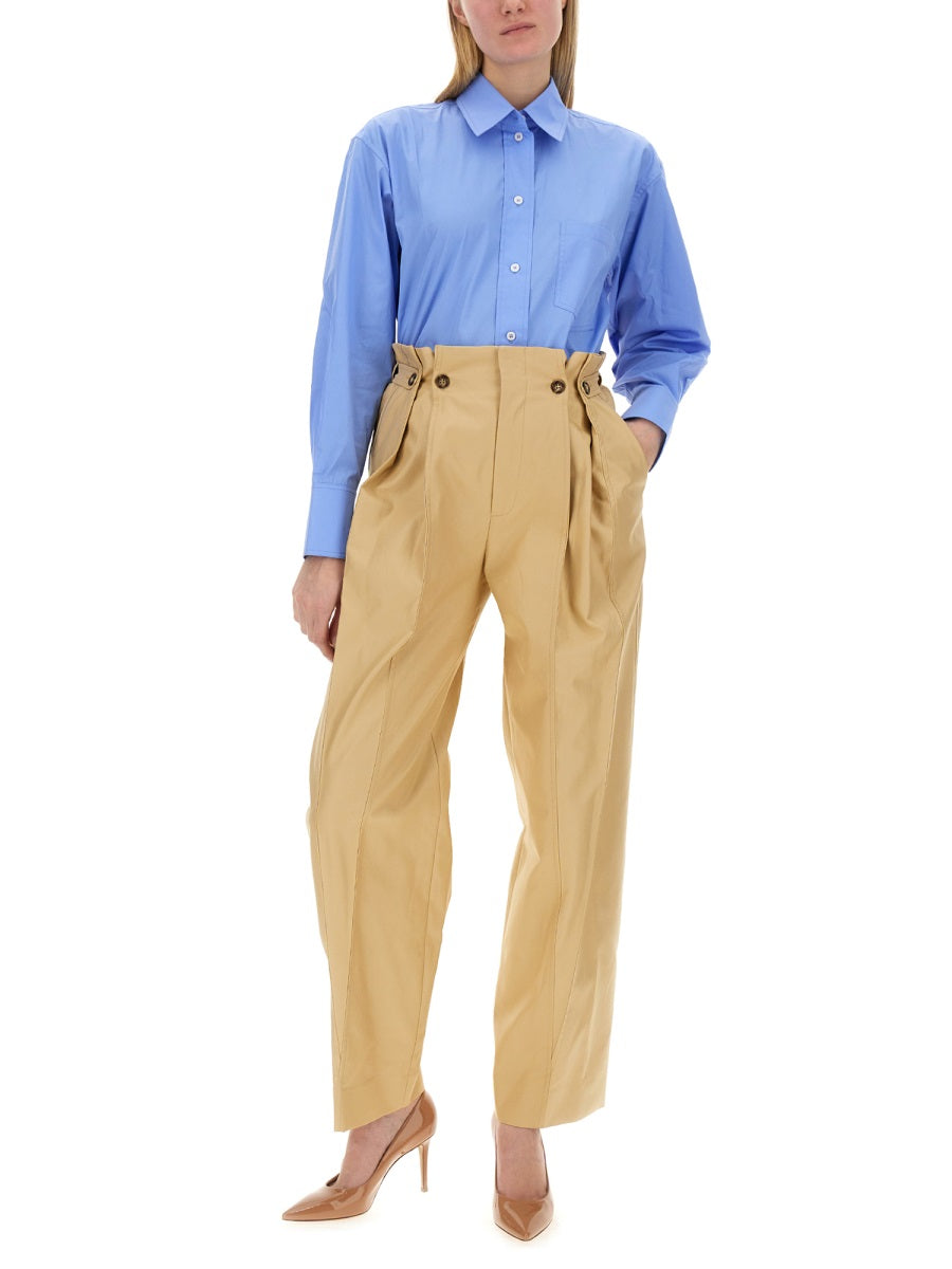 Victoria Beckham Pants - Beige | Wanan Luxury