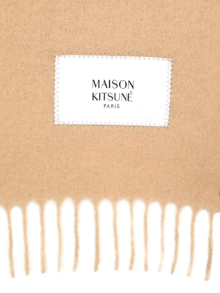 Maison Kitsuné SCARF - Brown | beec76ed7caaee3ce635f43b182c276805feea6c