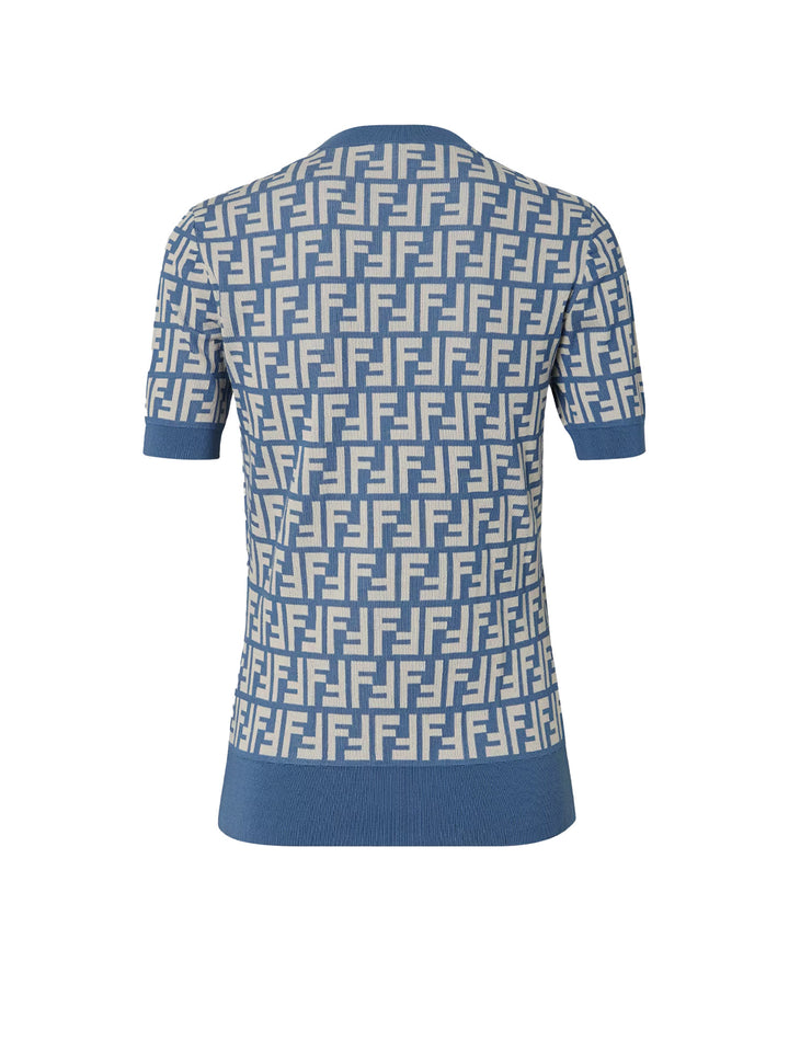 Fendi Sweaters - Blue and green | cbac77fae03d299aaebec85fcb4ef8ea36008f5d