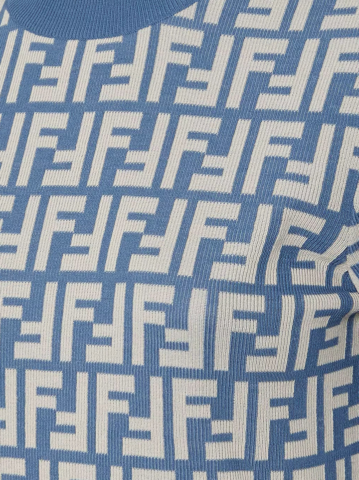 Fendi Sweaters - Blue and green | 13e3edce9d15da82049e53ad280747897d65d785