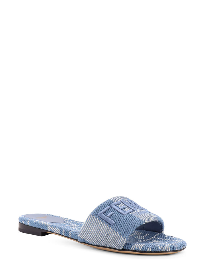 Fendi Sandals - Blue and green | b31fd31166643a5981f4fd7048f2ab313f59614e