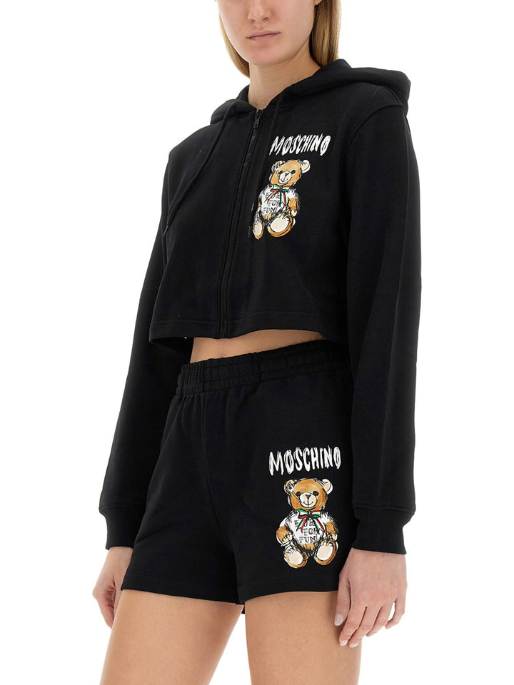 Moschino Sweatshirts - Black | Wanan Luxury