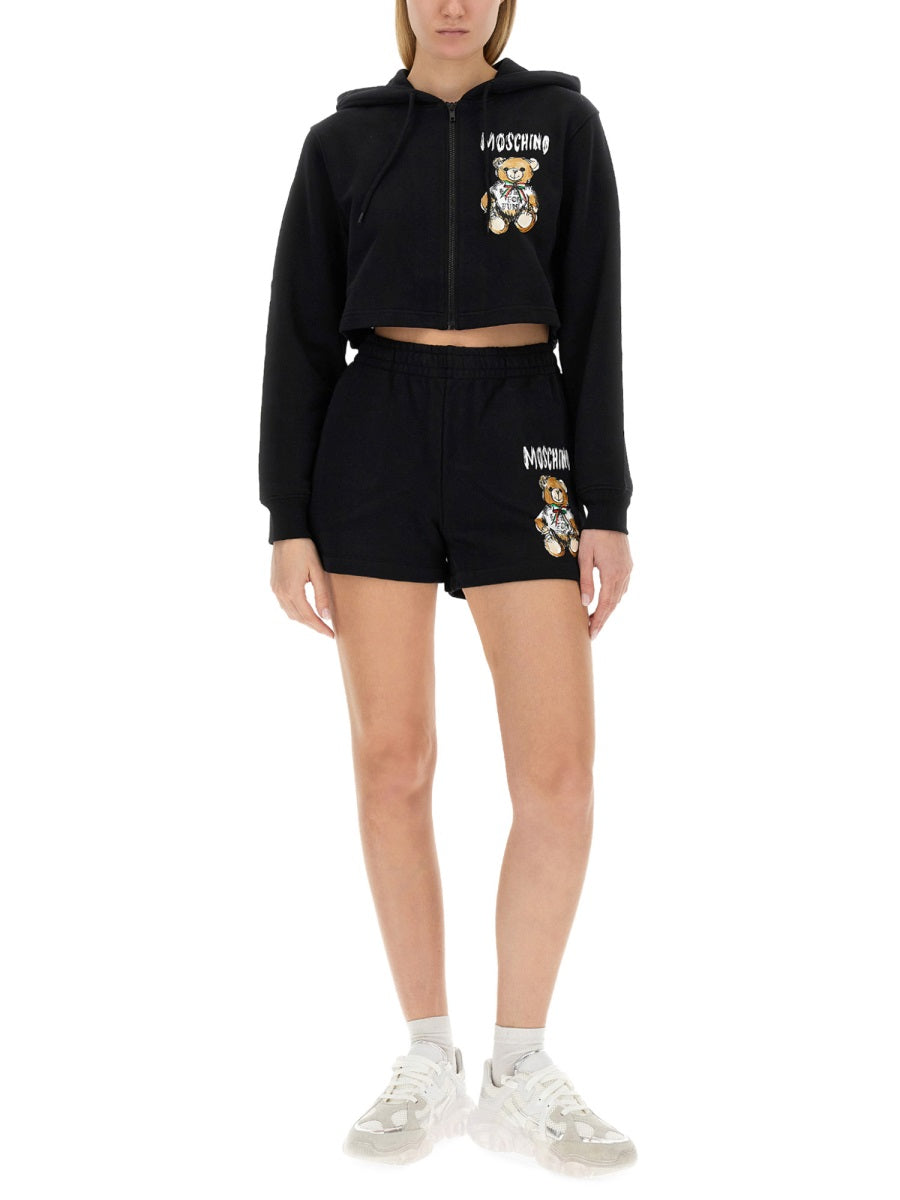 Moschino Sweatshirts - Black | Wanan Luxury