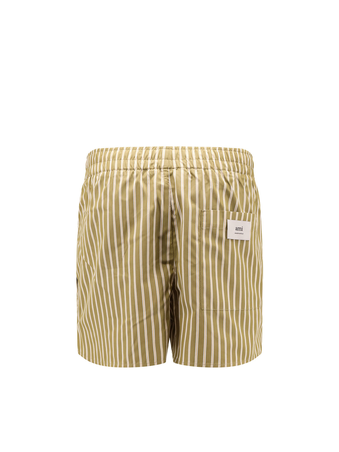 Ami Paris Shorts - Blue and green | 338846846d9a52cd4e141fb32d91b0ec148e5b09