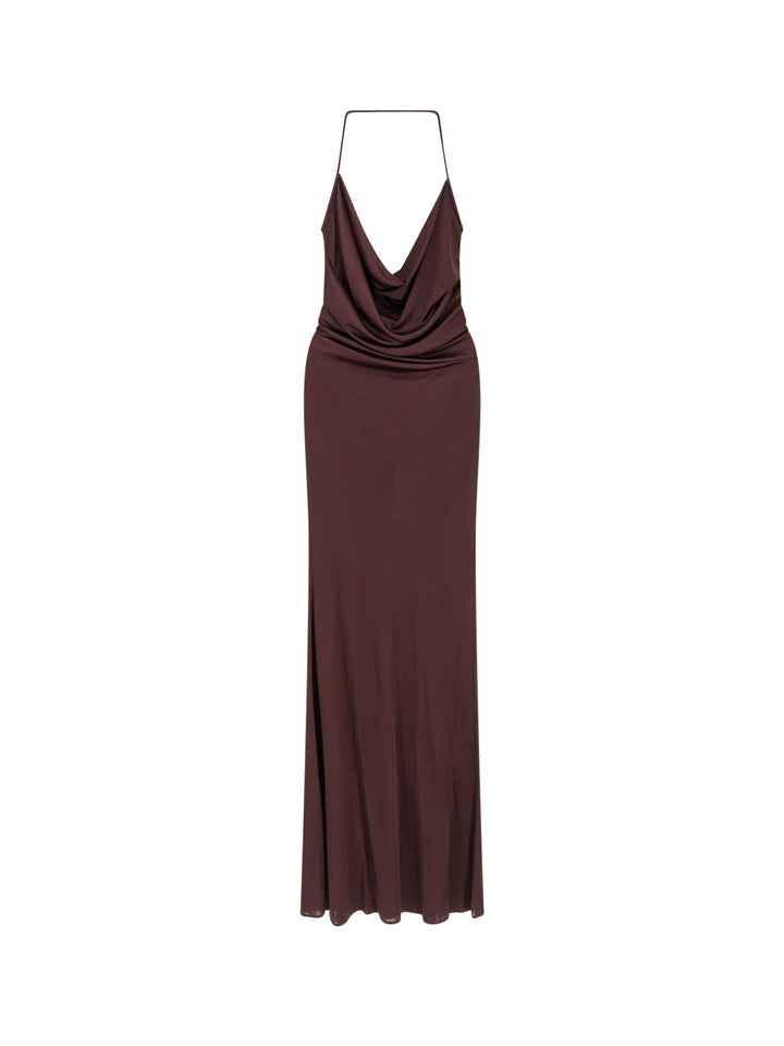 Elisabetta Franchi Dresses - Brown | dda21301e2132120f231a9974d84d6d66064fcd2