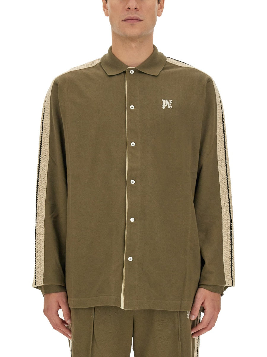 Palm Angels Shirts - Green | Wanan Luxury