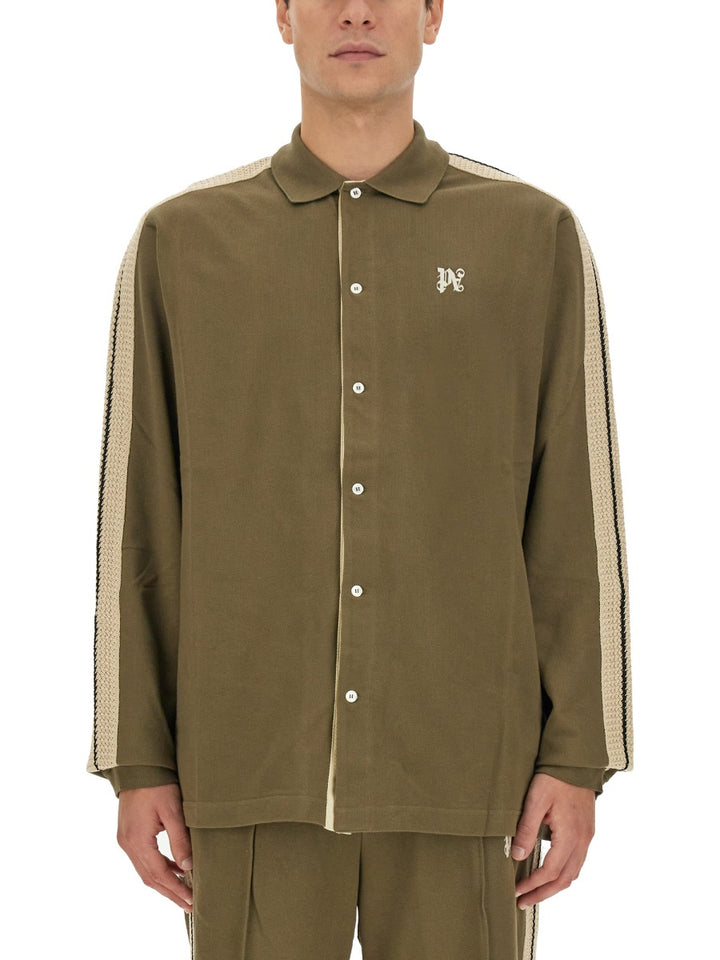 Palm Angels Shirts - Green | Wanan Luxury