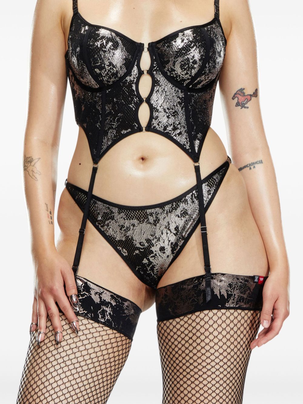 Diesel X Fenty By Rihanna Sleepwear - Black | 997a8af9220307e206c4c530bfdf35cf307c92a4