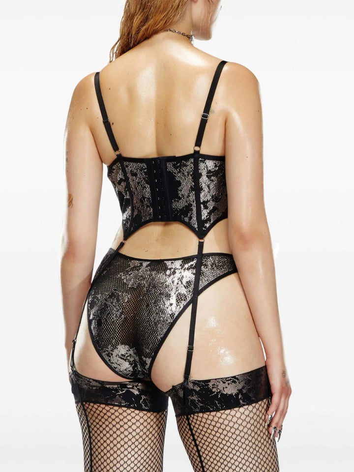 Diesel X Fenty By Rihanna Sleepwear - Black | 6de75a36c697b56b3899533fae693bb675233f58