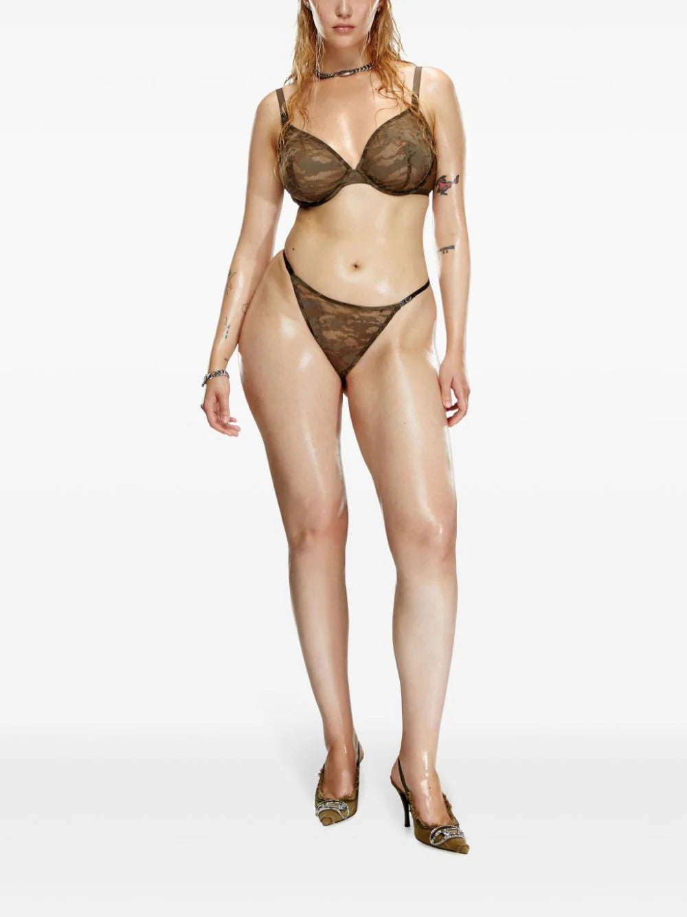 Diesel X Fenty By Rihanna Sleepwear - Green | d6453e6a6458a2d90b9ed96c25f849a560fb0241