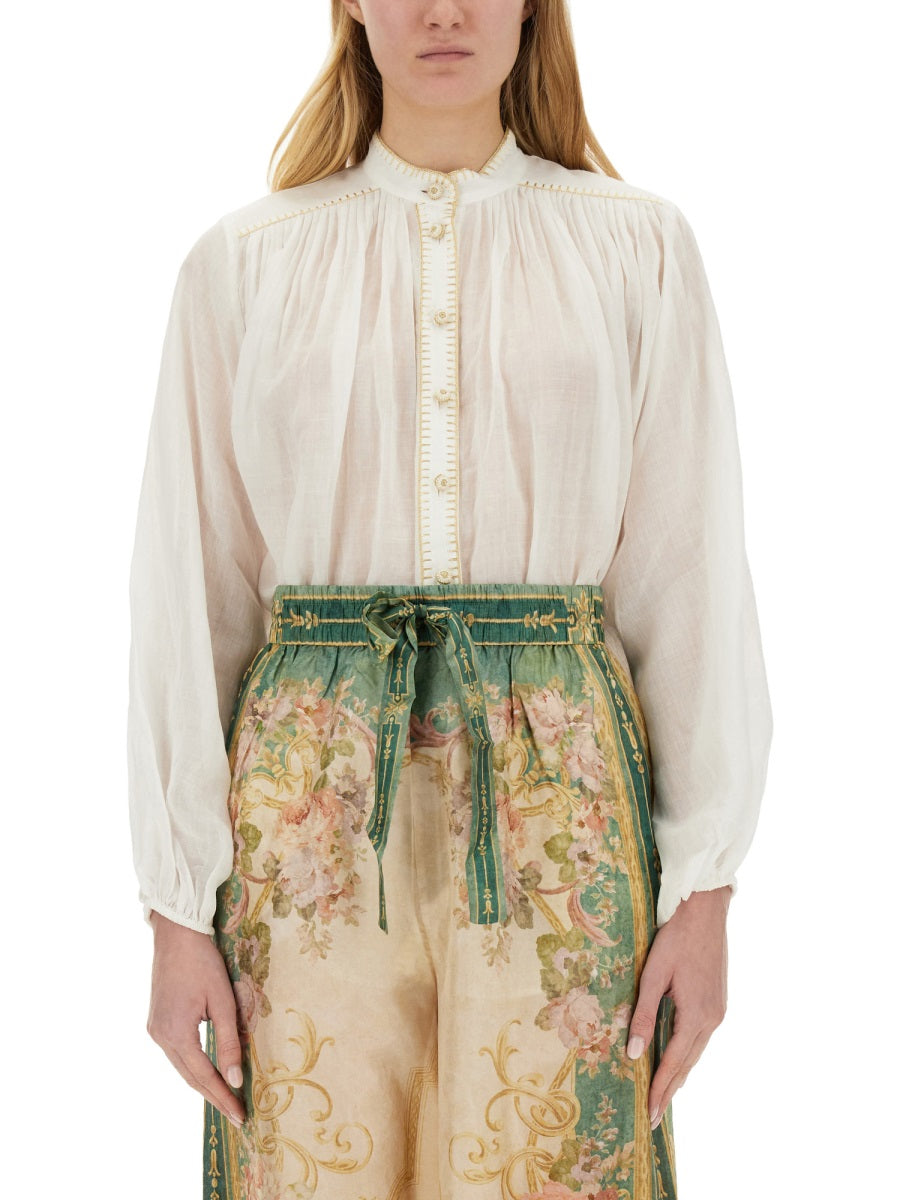 Zimmermann Shirts - Ivory | 362ff15b8c45f1dc8f54c0e25a3ef604cd998bca