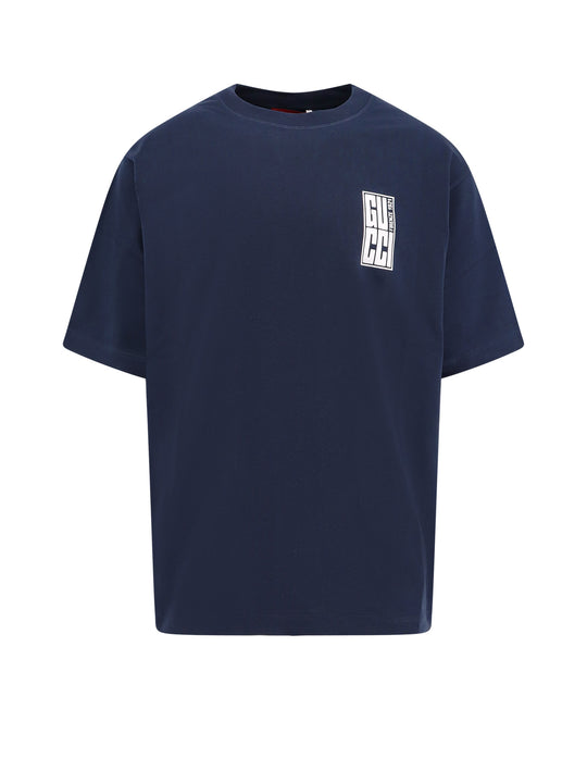 Cotton T-Shirt With Frontal Logo
