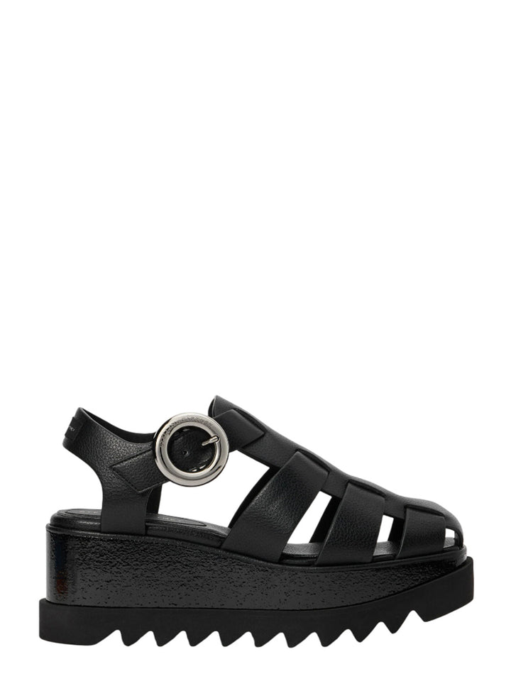 Stella Mccartney Sandals - Black | 3a2a9cf39d88463f57fadcbb71e96289ae2b5653