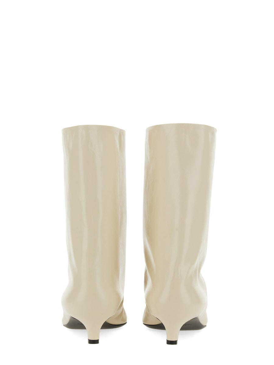 Jil Sander Boots - White | Wanan Luxury