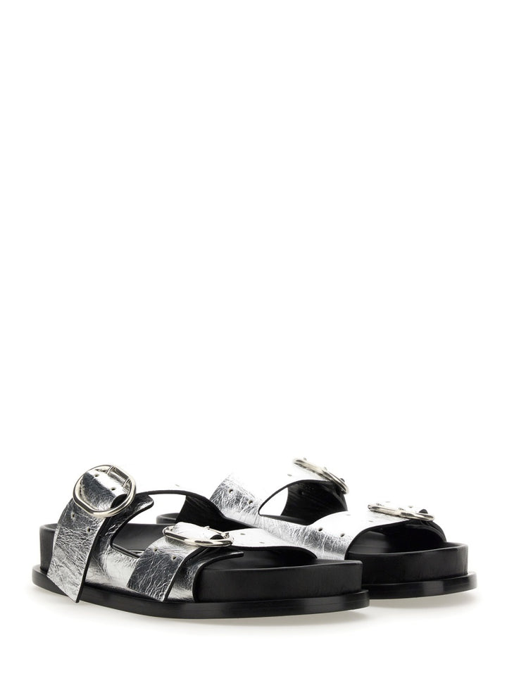 Jil Sander Flat Shoes - Silver | Wanan Luxury