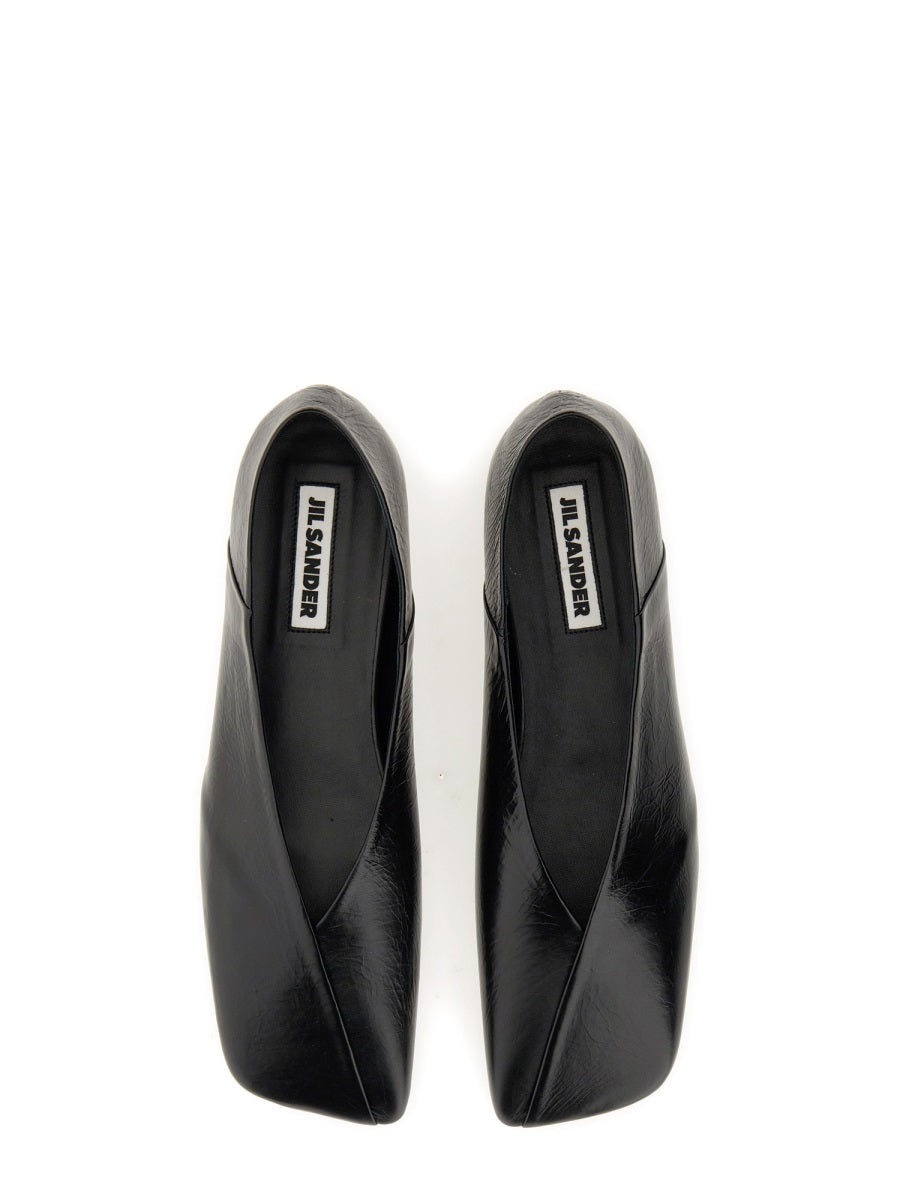 Jil Sander Flat Shoes - Black | Wanan Luxury