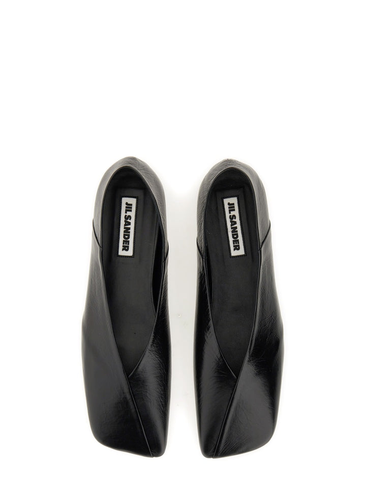 Jil Sander Flat Shoes - Black | Wanan Luxury