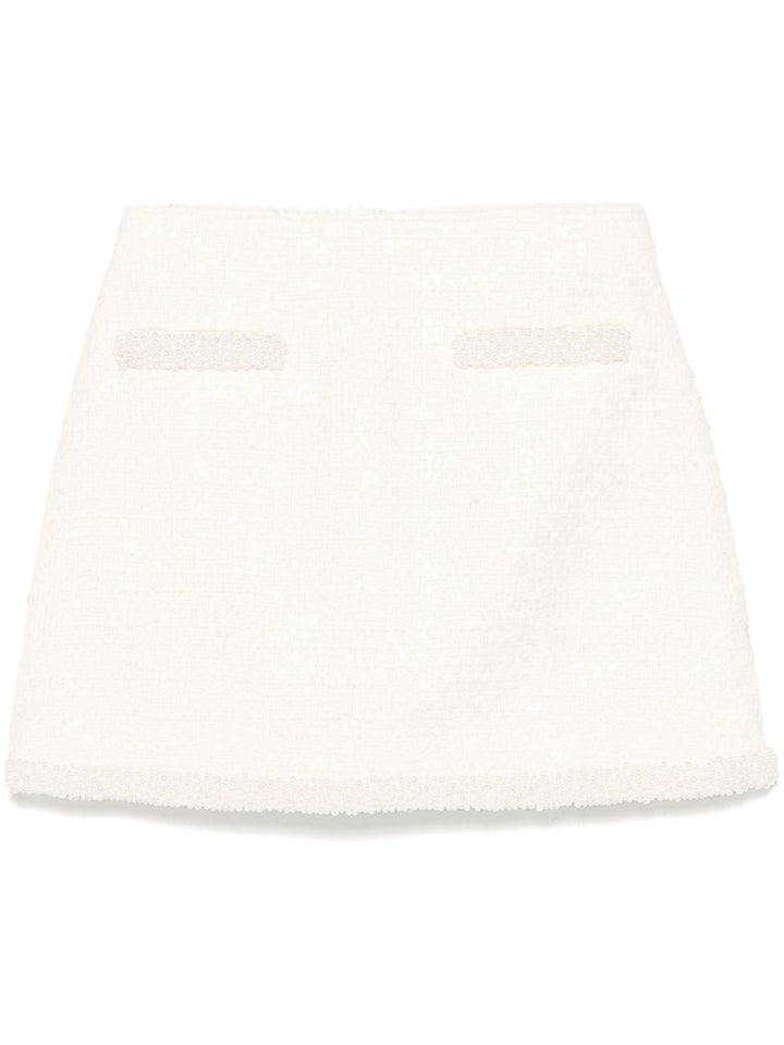 Self-Portrait Mini skirts - White | b145531c393c85ebb052692f37e13390a369963c