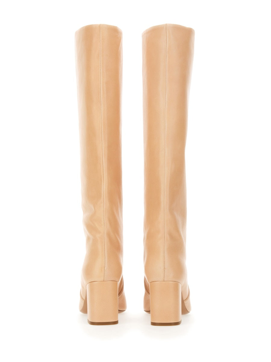 Paris Texas Boots - Beige | Wanan Luxury