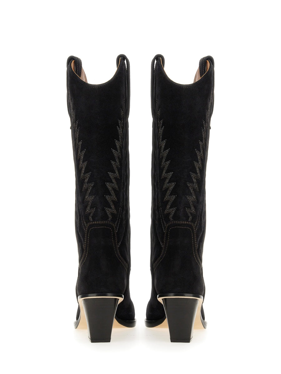 Paris Texas Boots - Black | Wanan Luxury