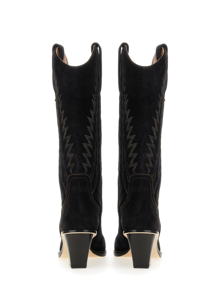 Paris Texas Boots - Black | Wanan Luxury