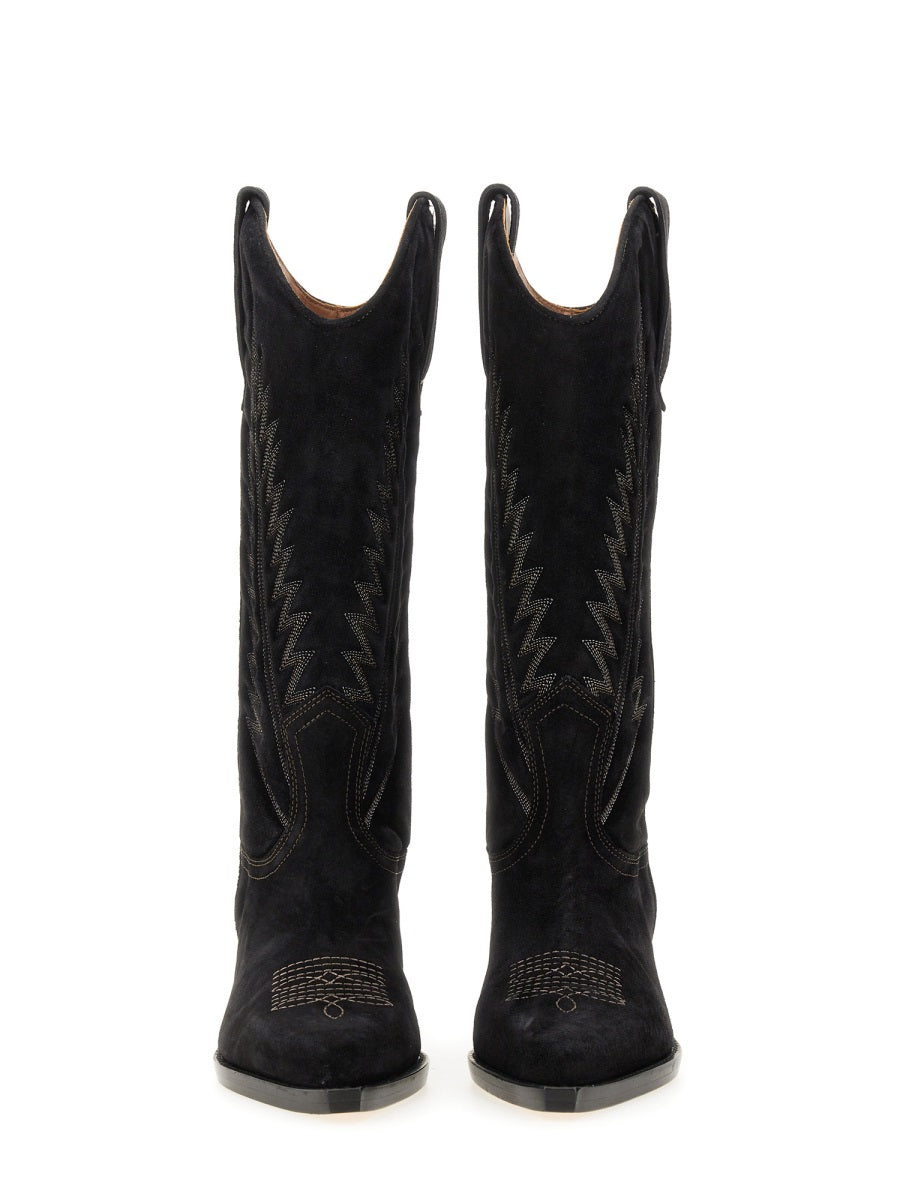 Paris Texas Boots - Black | Wanan Luxury