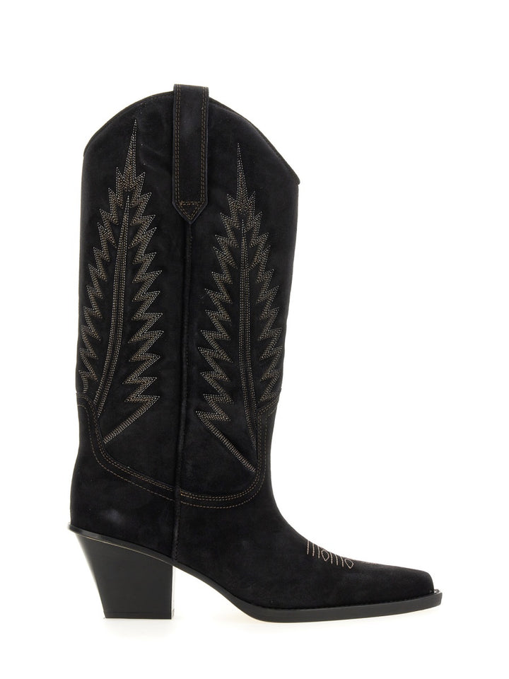Paris Texas Boots - Black | Wanan Luxury