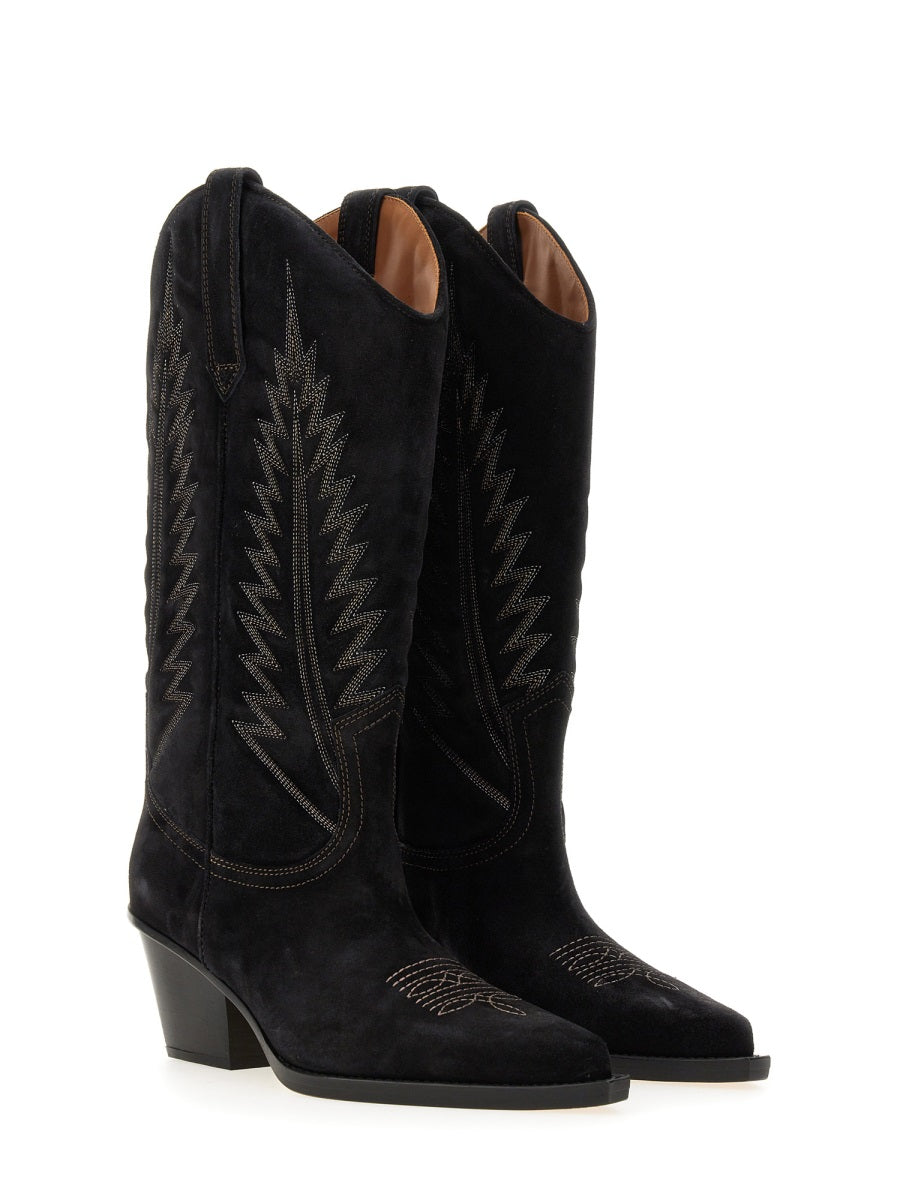 Paris Texas Boots - Black | Wanan Luxury