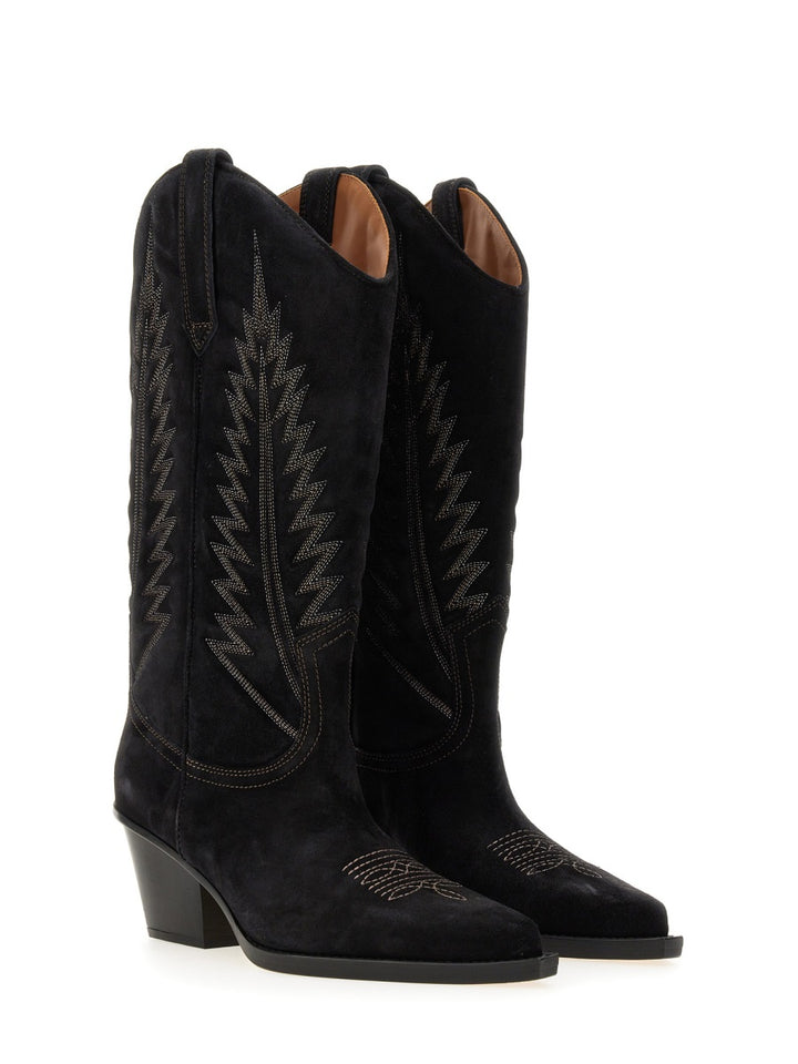 Paris Texas Boots - Black | Wanan Luxury