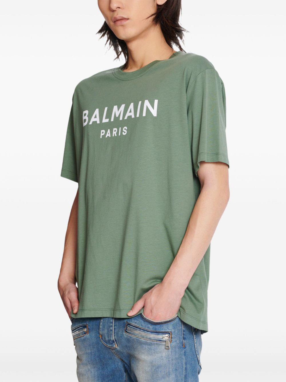 Balmain T-shirts - Green | f58910fcdc0978e6c0ab2a7feff08dea33af5536