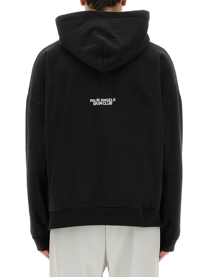 Palm Angels Sweatshirts - Black | Wanan Luxury