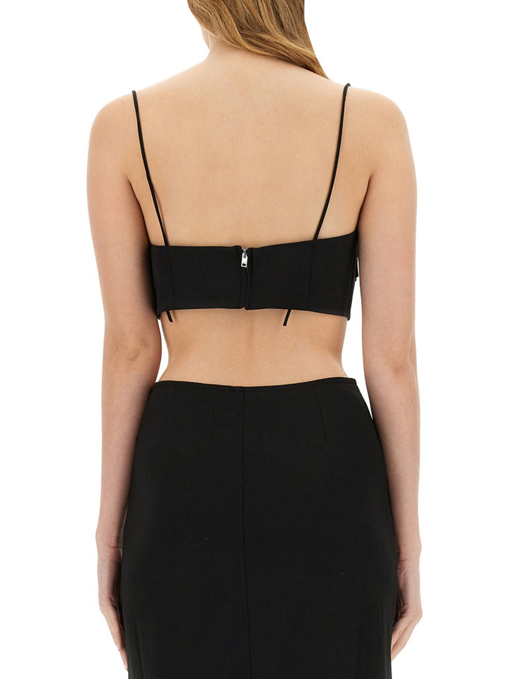 Ganni Tops - Black | Wanan Luxury