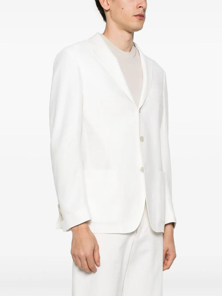 Eleventy Blazer - White | 7bc95d07dc1870c5366e384819332c4f1210bd89