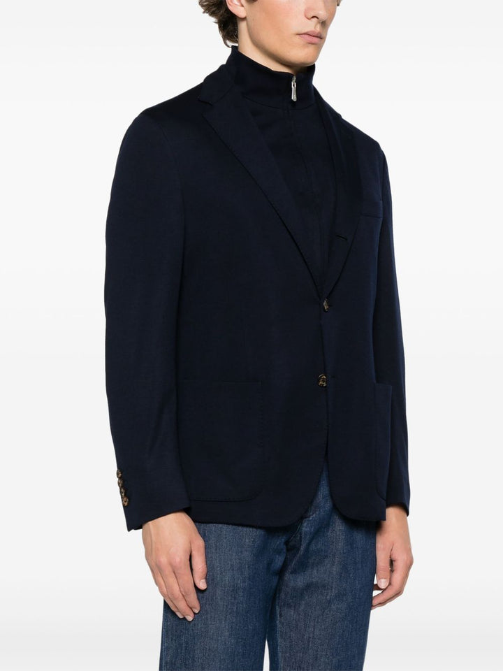 Eleventy Blazer - Blue | 67379b08ce27faa2fa3f3dfbc9576680db4ab604