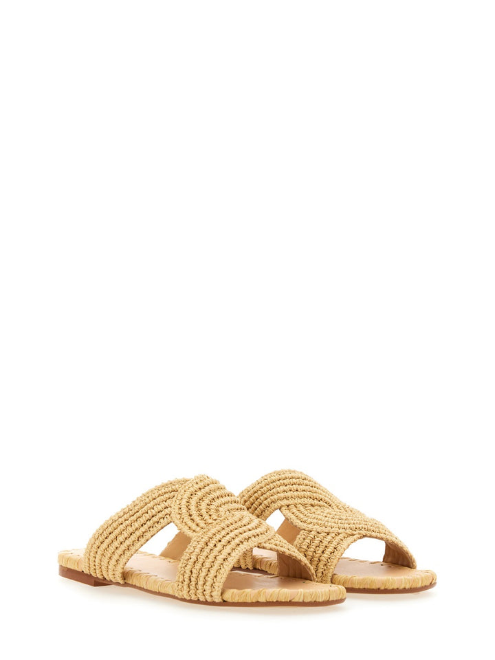 Castañer Flat Shoes - Beige | Wanan Luxury
