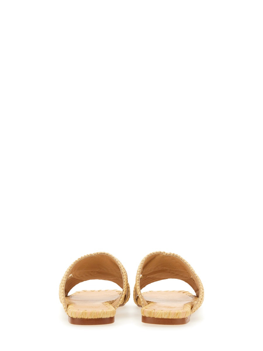 Castañer Flat Shoes - Beige | Wanan Luxury