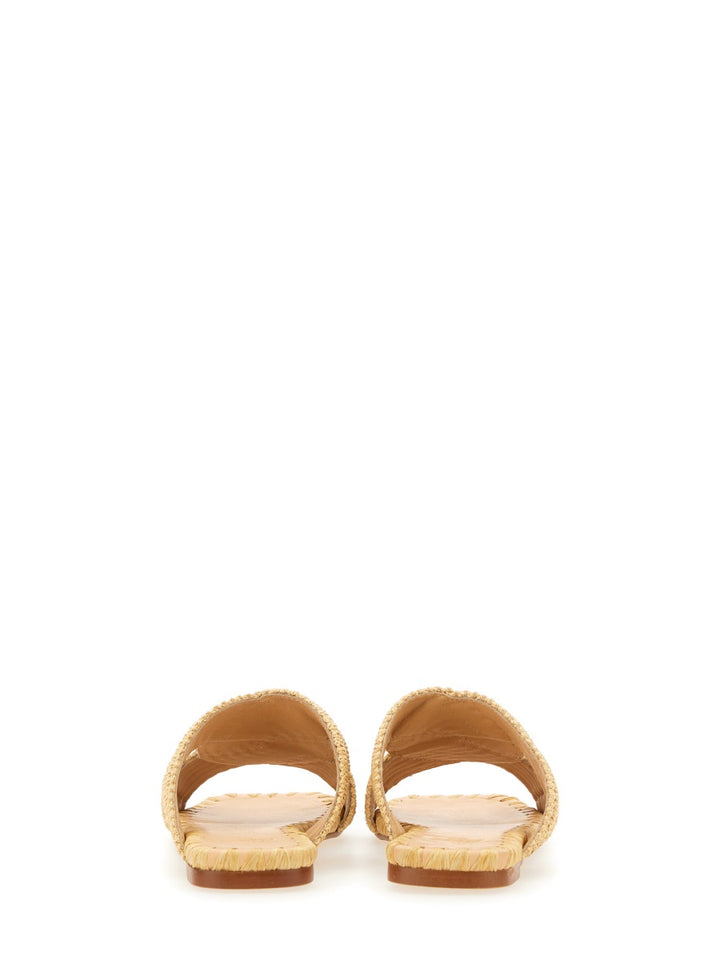 Castañer Flat Shoes - Beige | Wanan Luxury