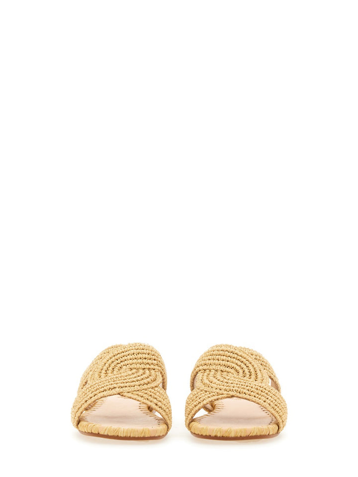Castañer Flat Shoes - Beige | Wanan Luxury