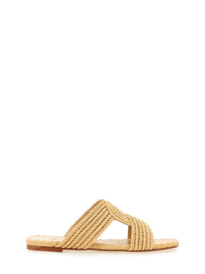 Castañer Flat Shoes - Beige | Wanan Luxury